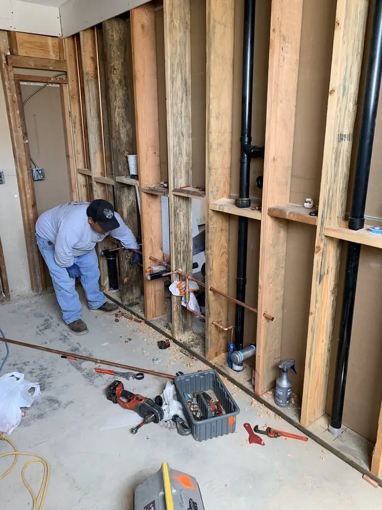 Commercial rough-in plumbing for Water Heater Replacement in Point Pleasant